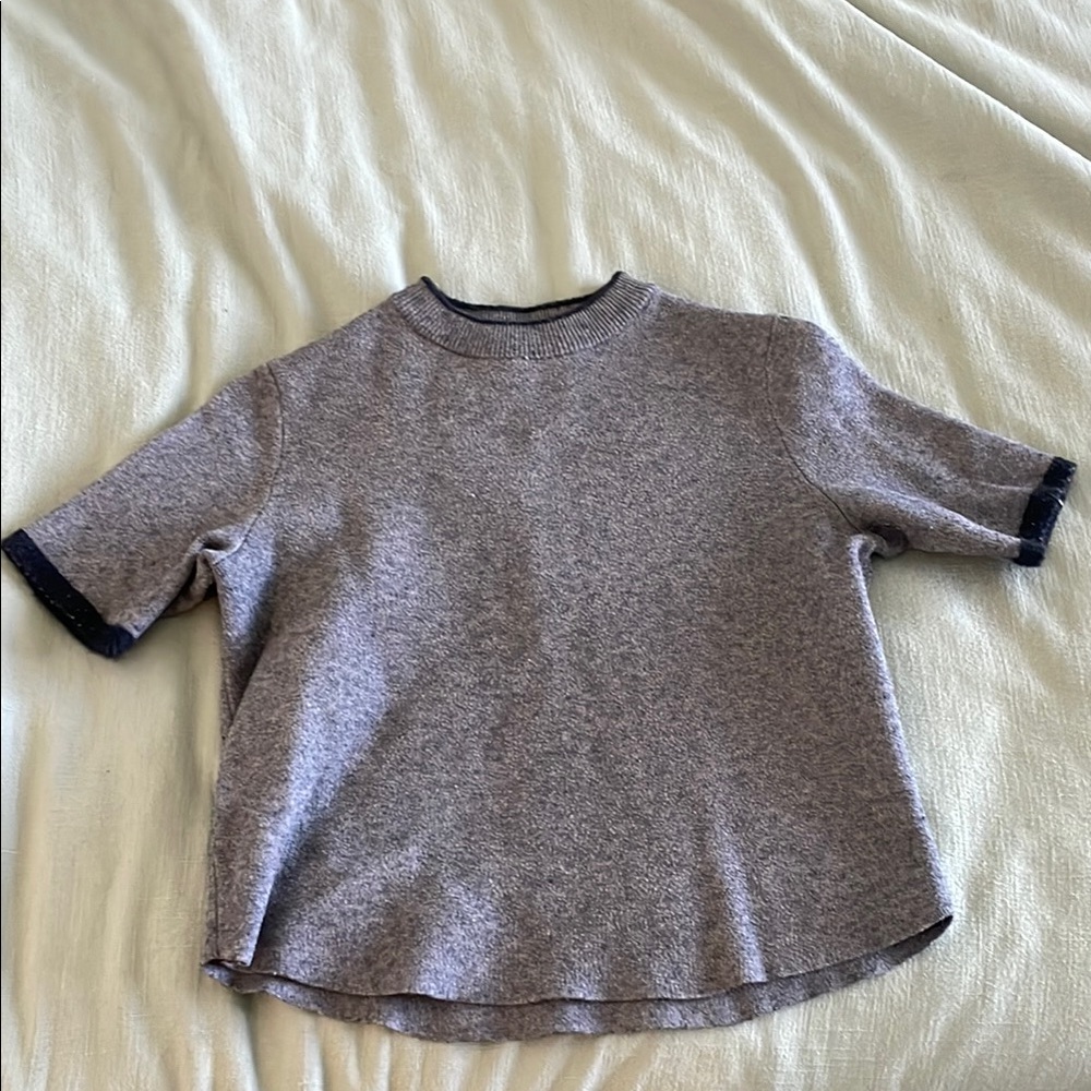Zara knit tee